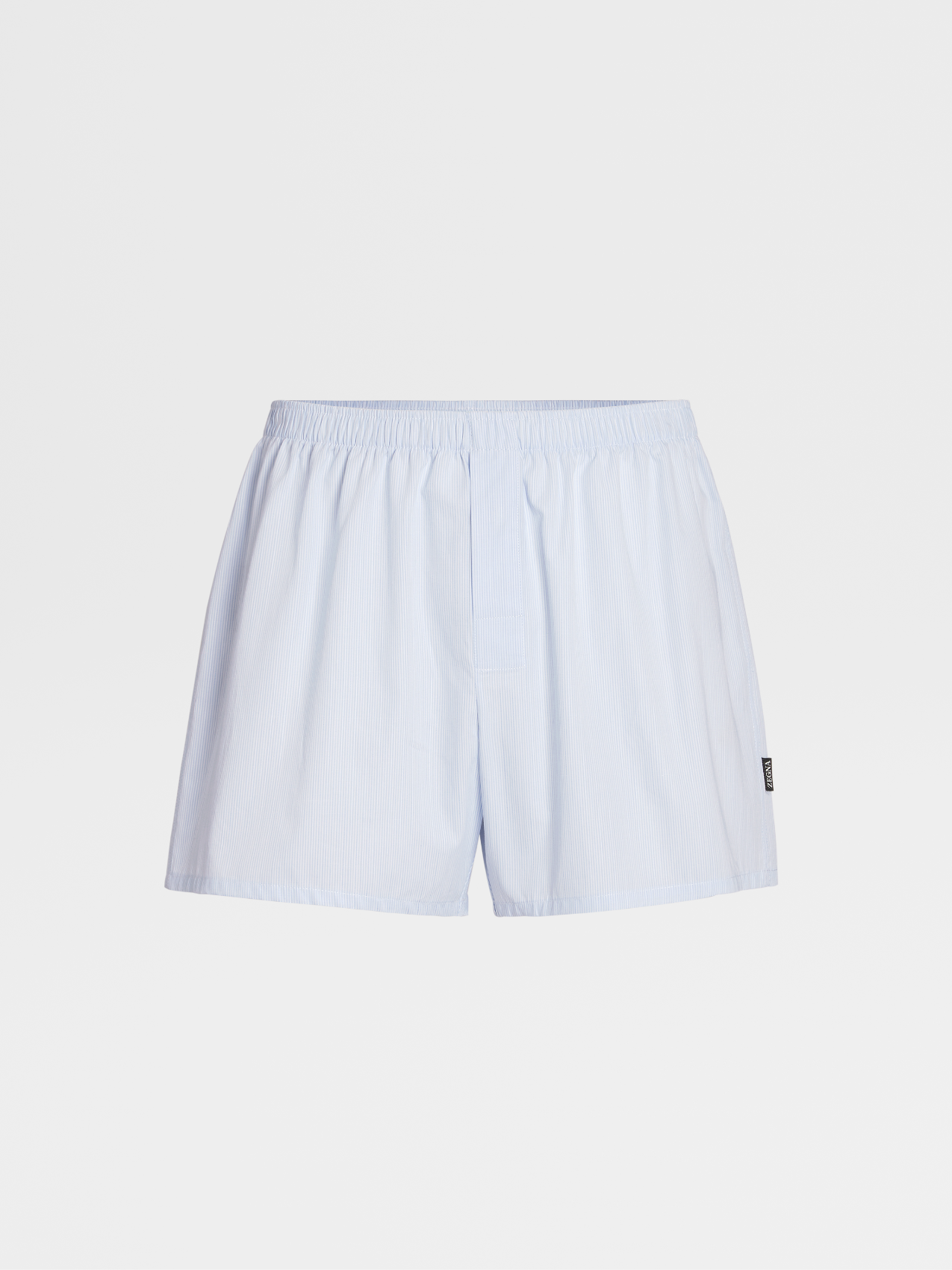 Light Blue Cotton Boxers